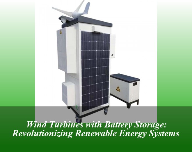 Wind Turbines with Battery Storage: Revolutionizing Renewable Energy Systems